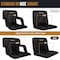 Home-Complete Set of 2 Wide Stadium Seats - Padded Back Support, Armrests, 6 Reclining Positions by, 2PK 357154CAH - alternate 2